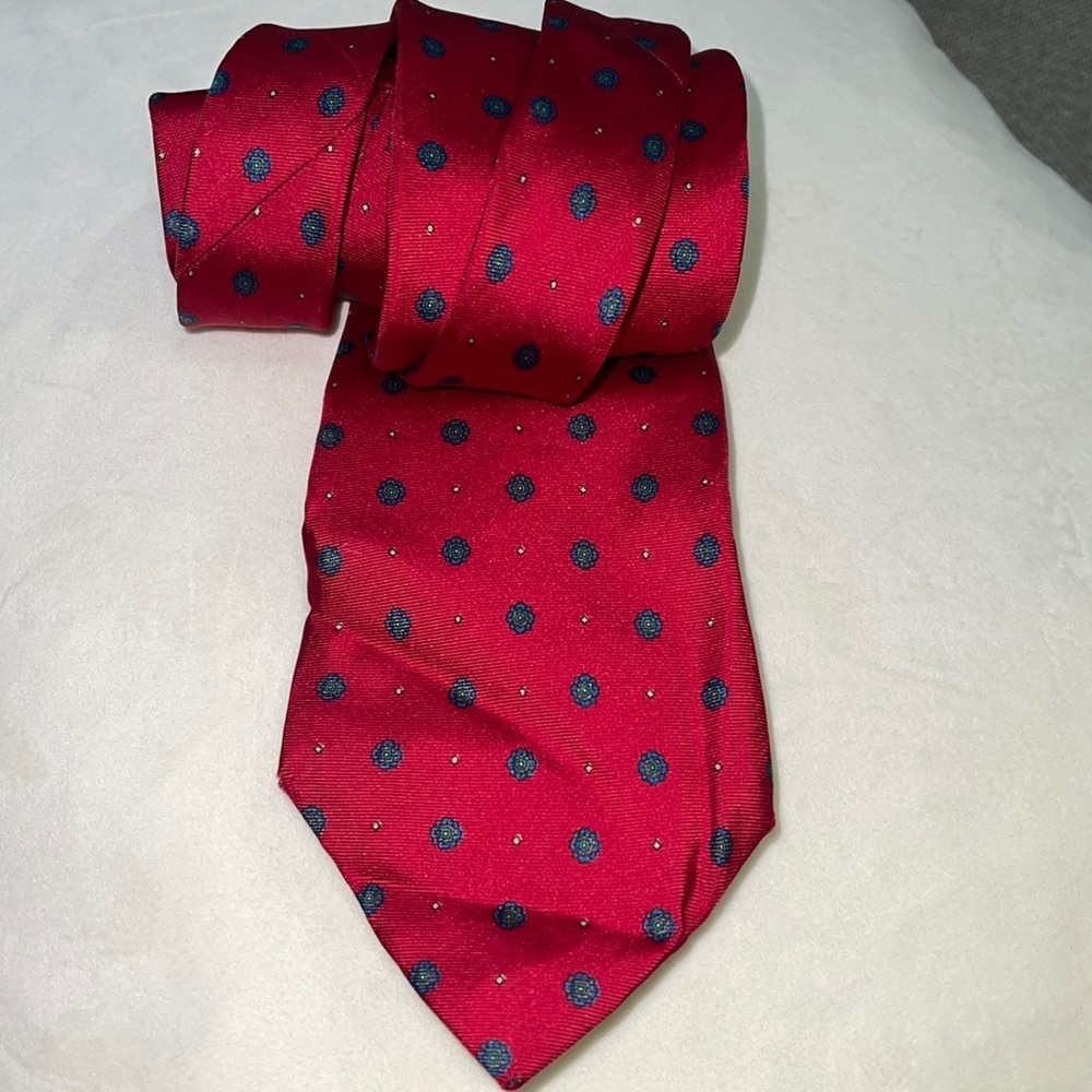 Authentic Christian Dior Silk Tie